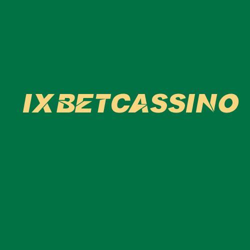 Logo da IXBETCASSINO